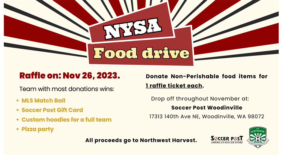 NYSA Food Drive