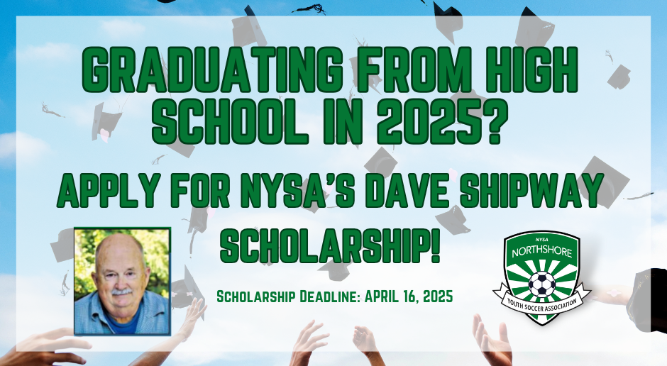 2025 Dave Shipway Scholarship