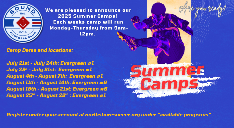2025 Sound FC Summer Camp